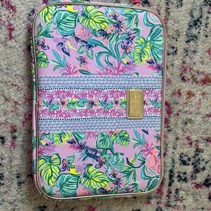 Lilly Pulitzer Pink and Green Tropical Tablet Sleeve